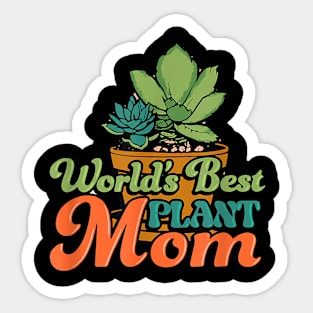 World's Best Plant Mom Sticker